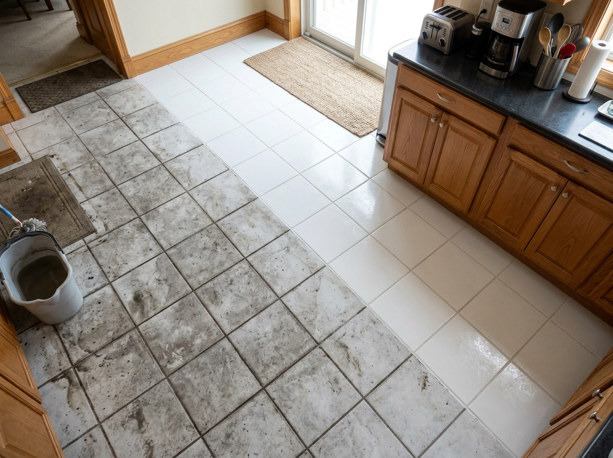 Tile and grout cleaning